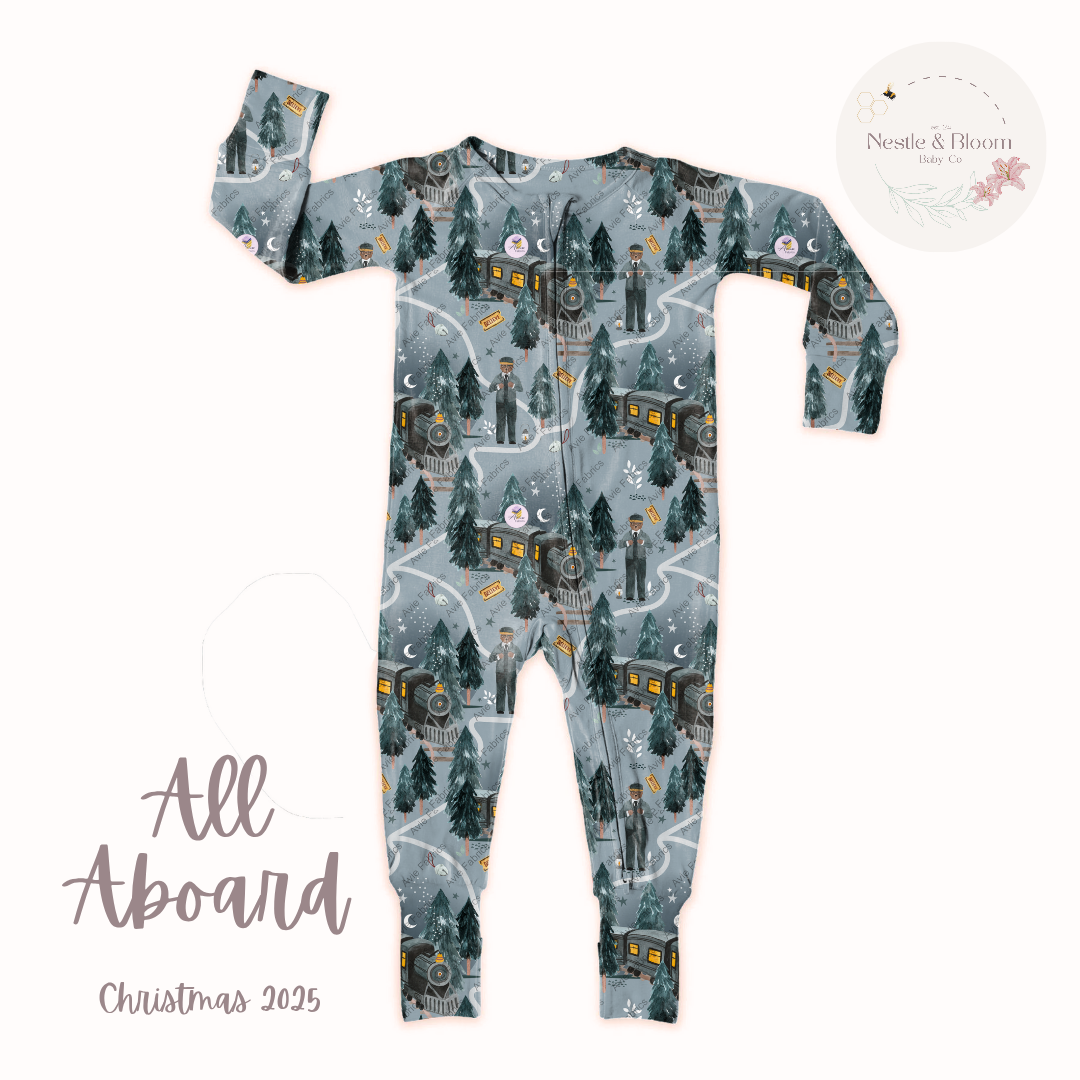 Christmas Zippy Sleepsuit