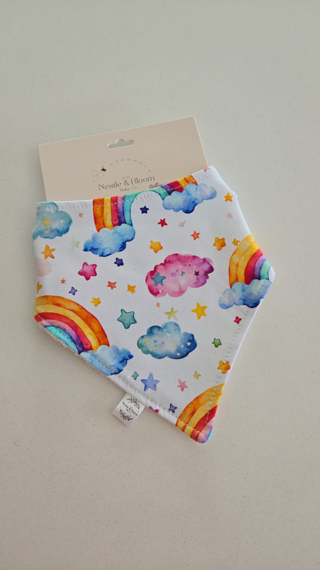 Organic Cotton/ Bamboo Towel Bibs