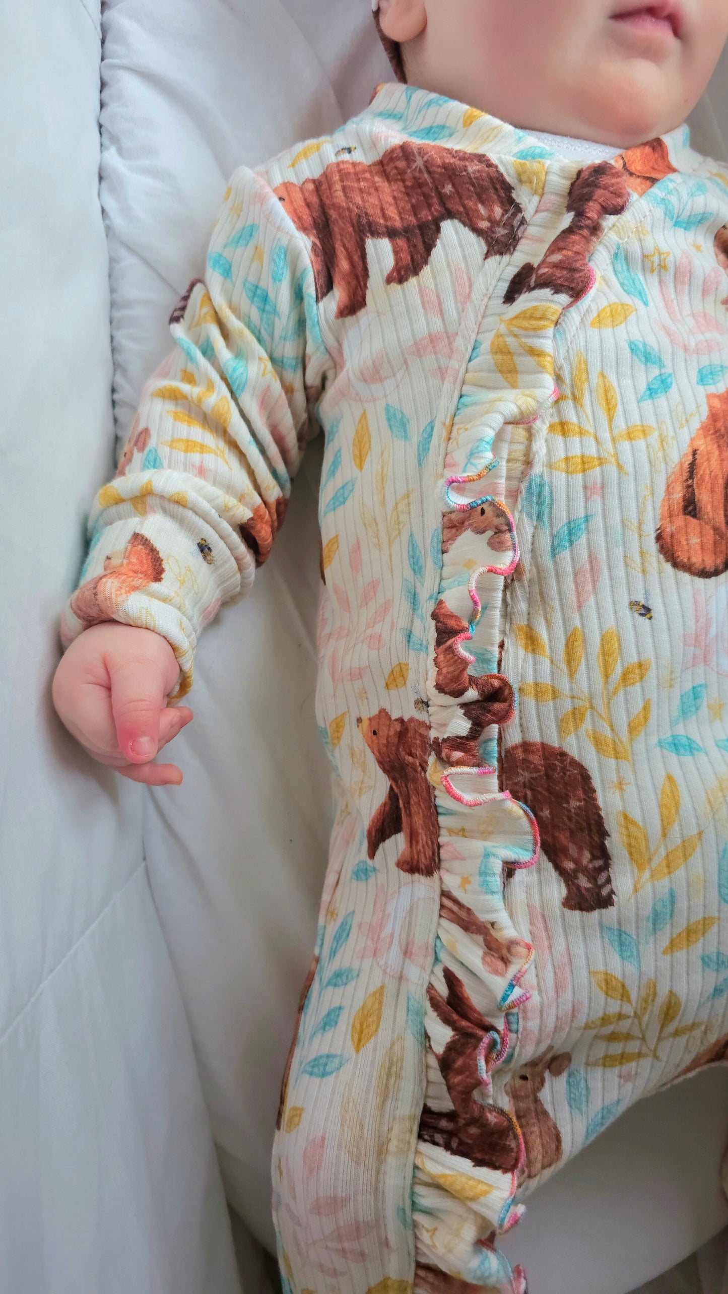 Ruffle Sleepsuit