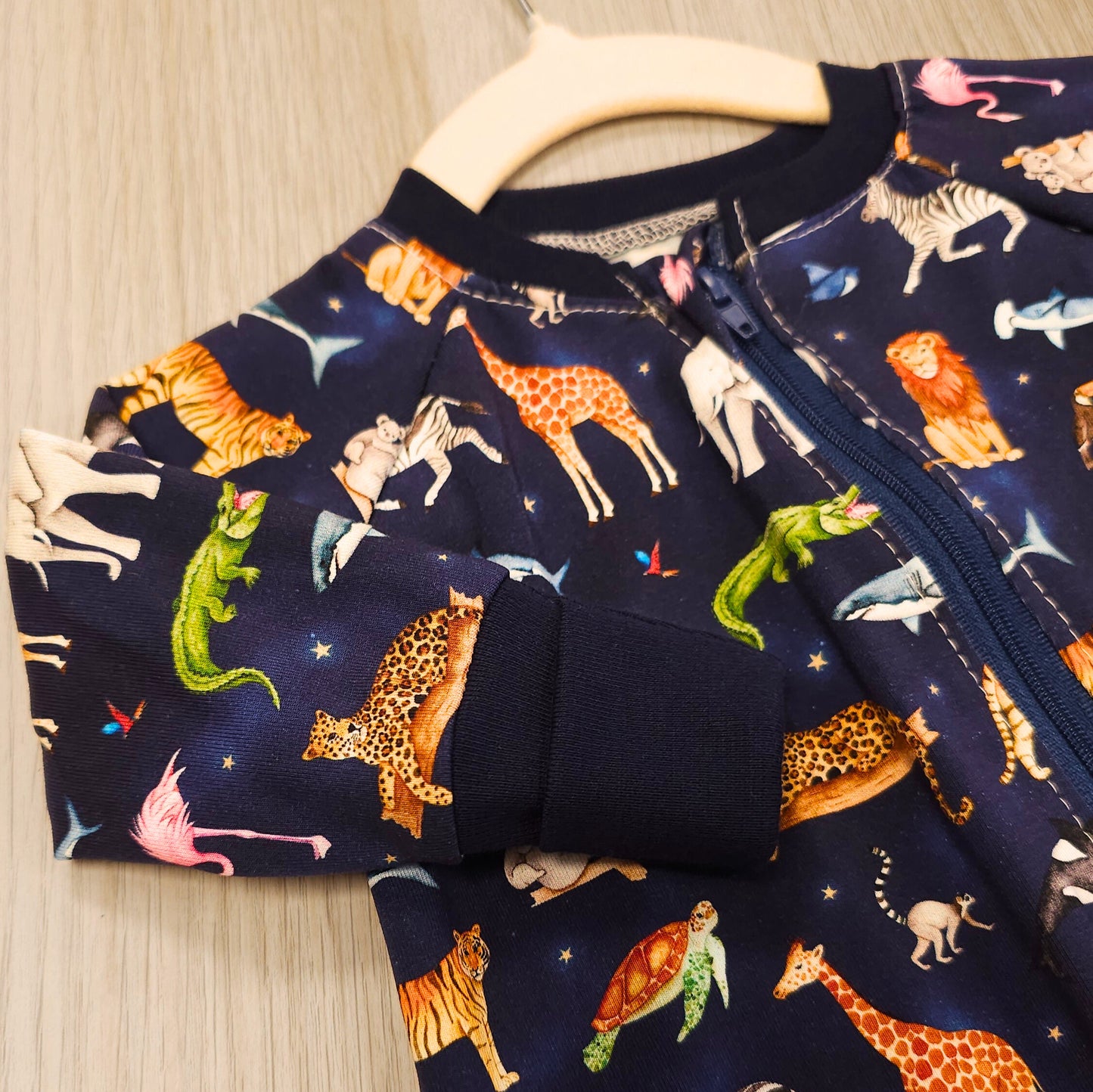 Organic Zippy Sleepsuit - Sale