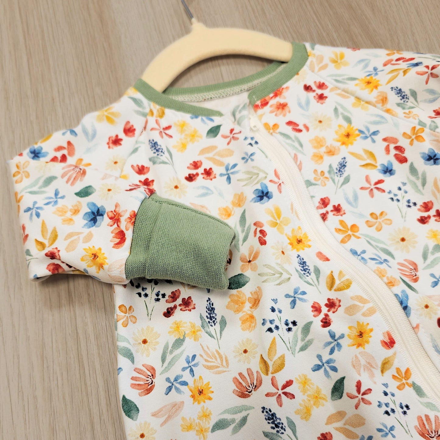 Organic Zippy Sleepsuit - Sale