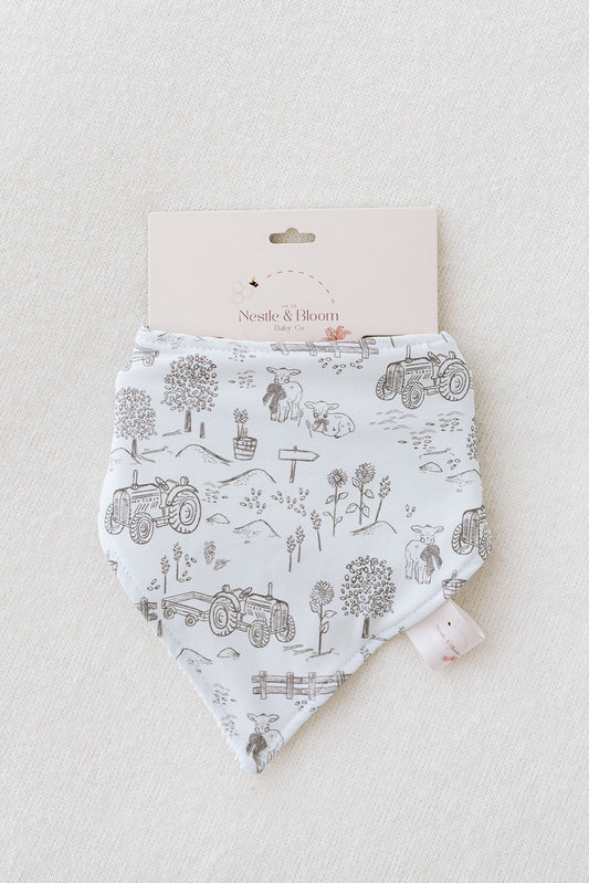 Organic Cotton & Bamboo Baby Bibs - Soft, Absorbent, Essential