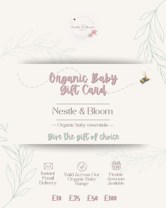 Organic Baby Gift Card | Nestle & Bloom