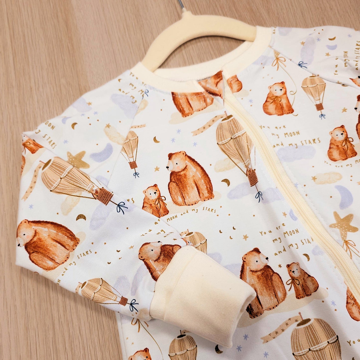 Organic Zippy Sleepsuit - Sale